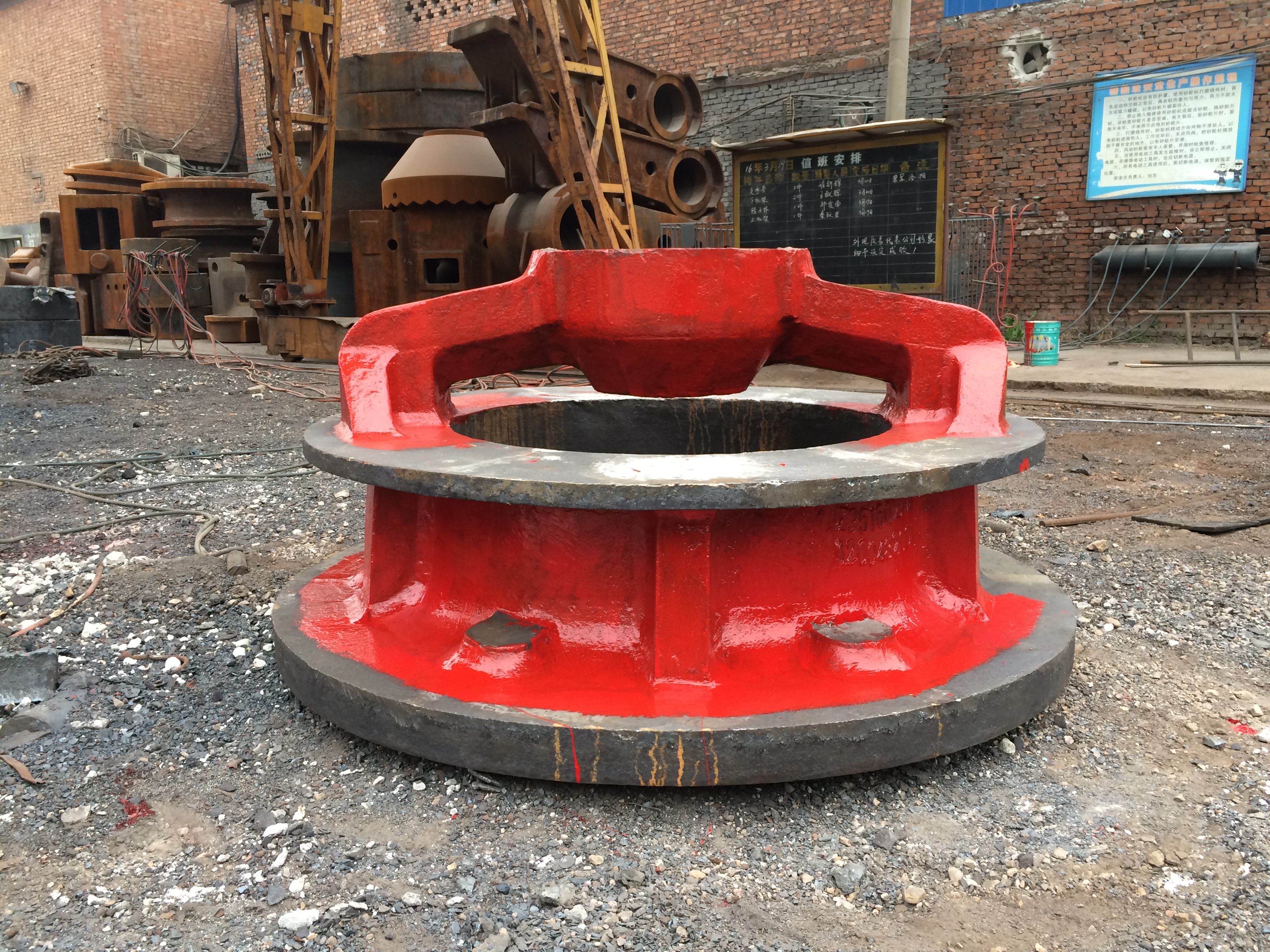 大型鑄鋼廠實力標桿—騰飛鑄鋼，定制各類大型鑄鋼件-機架，按需生產(chǎn)