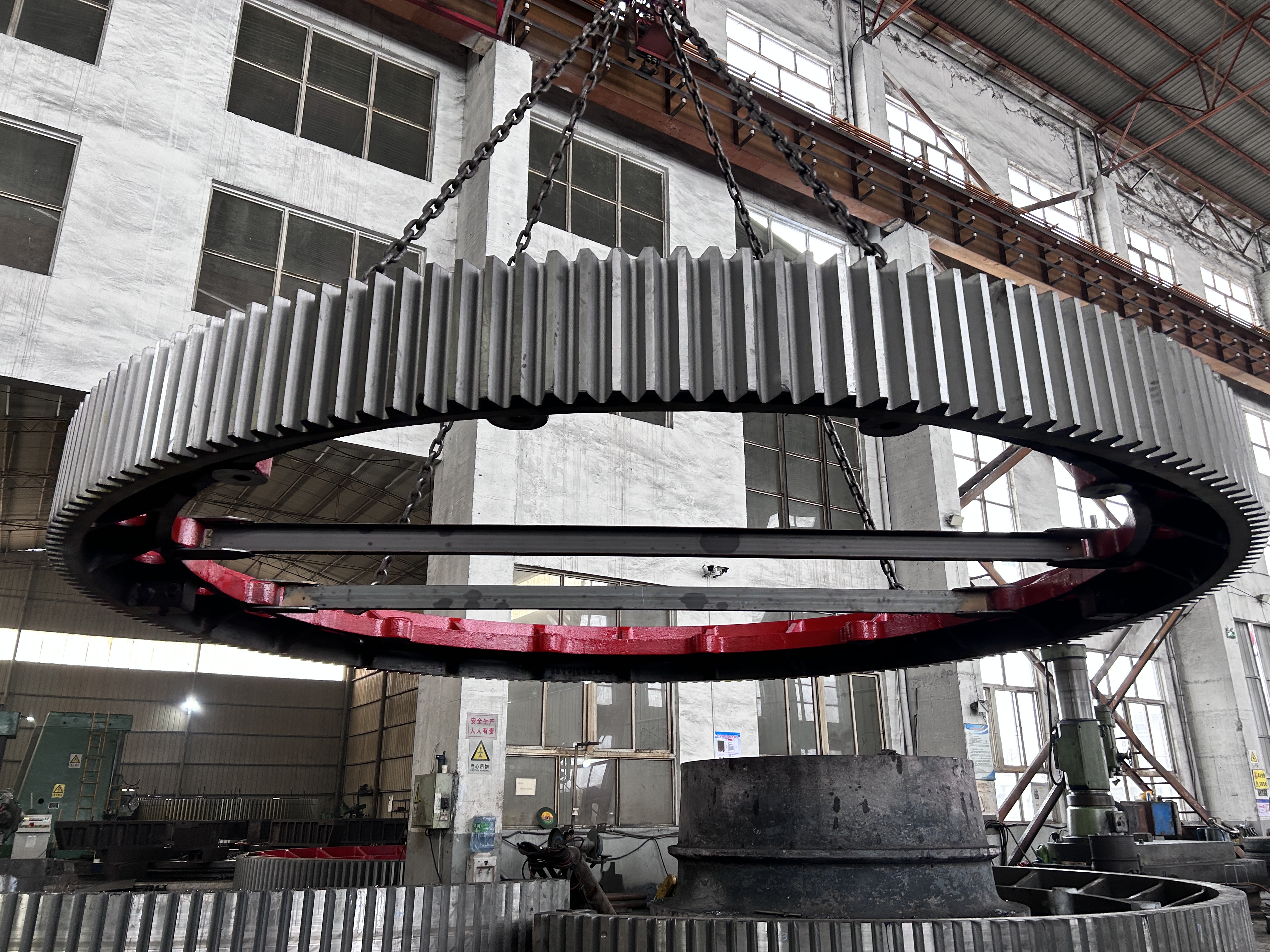 大型鑄鋼件-齒輪機加工的齒有幾種？